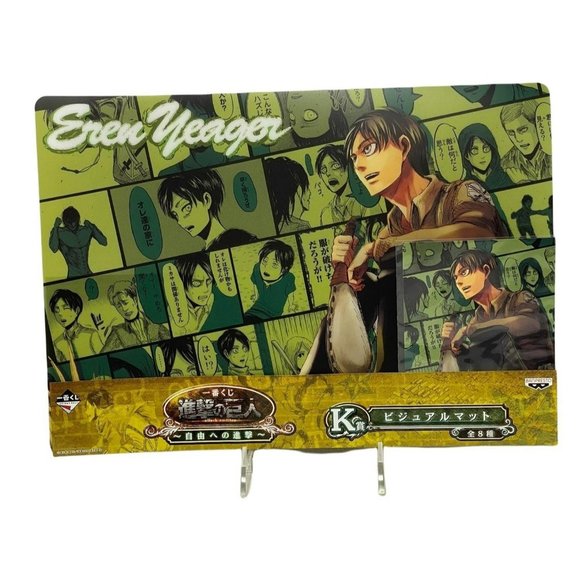 Anime Attack on Titan Anime Visual Desk Mat AOT - Picture 1 of 2